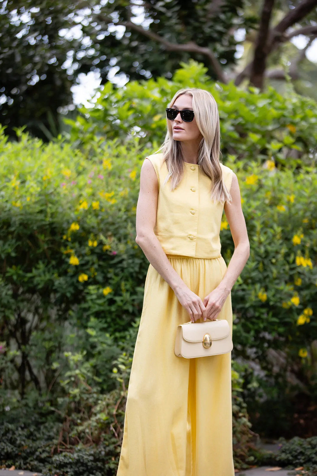 Obe Pant Linen - Buttercup sold by Julia Amory product image thumbnail 4