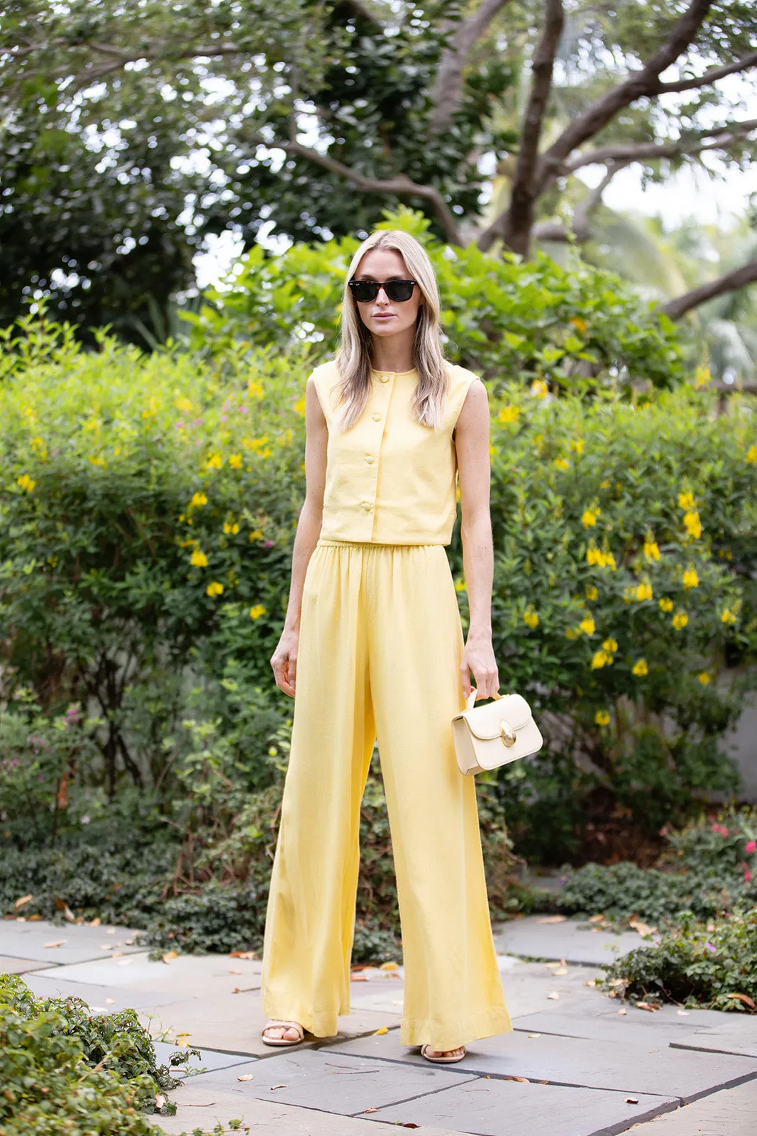 Obe Pant Linen - Buttercup sold by Julia Amory