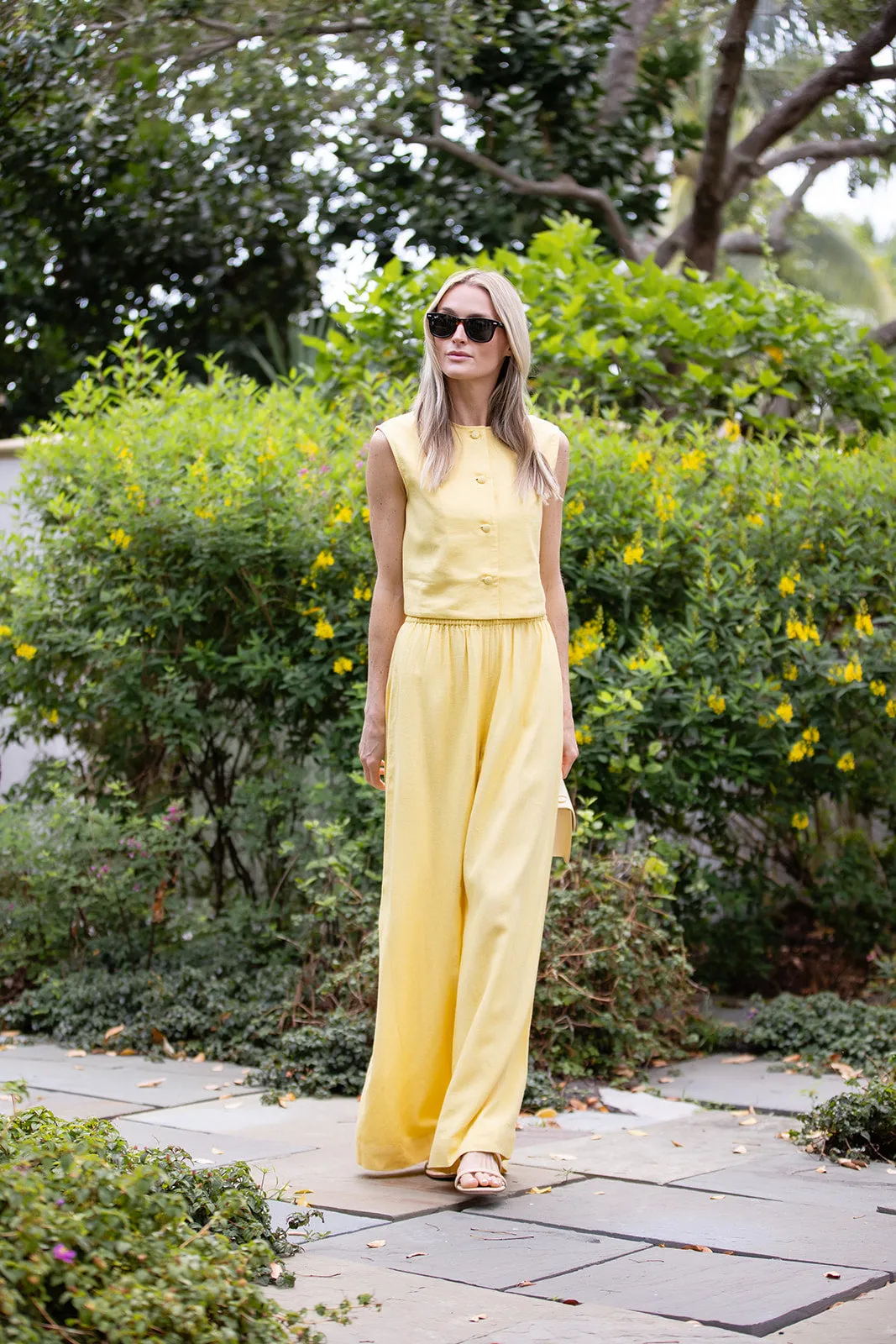 Obe Pant Linen - Buttercup sold by Julia Amory product image thumbnail 3