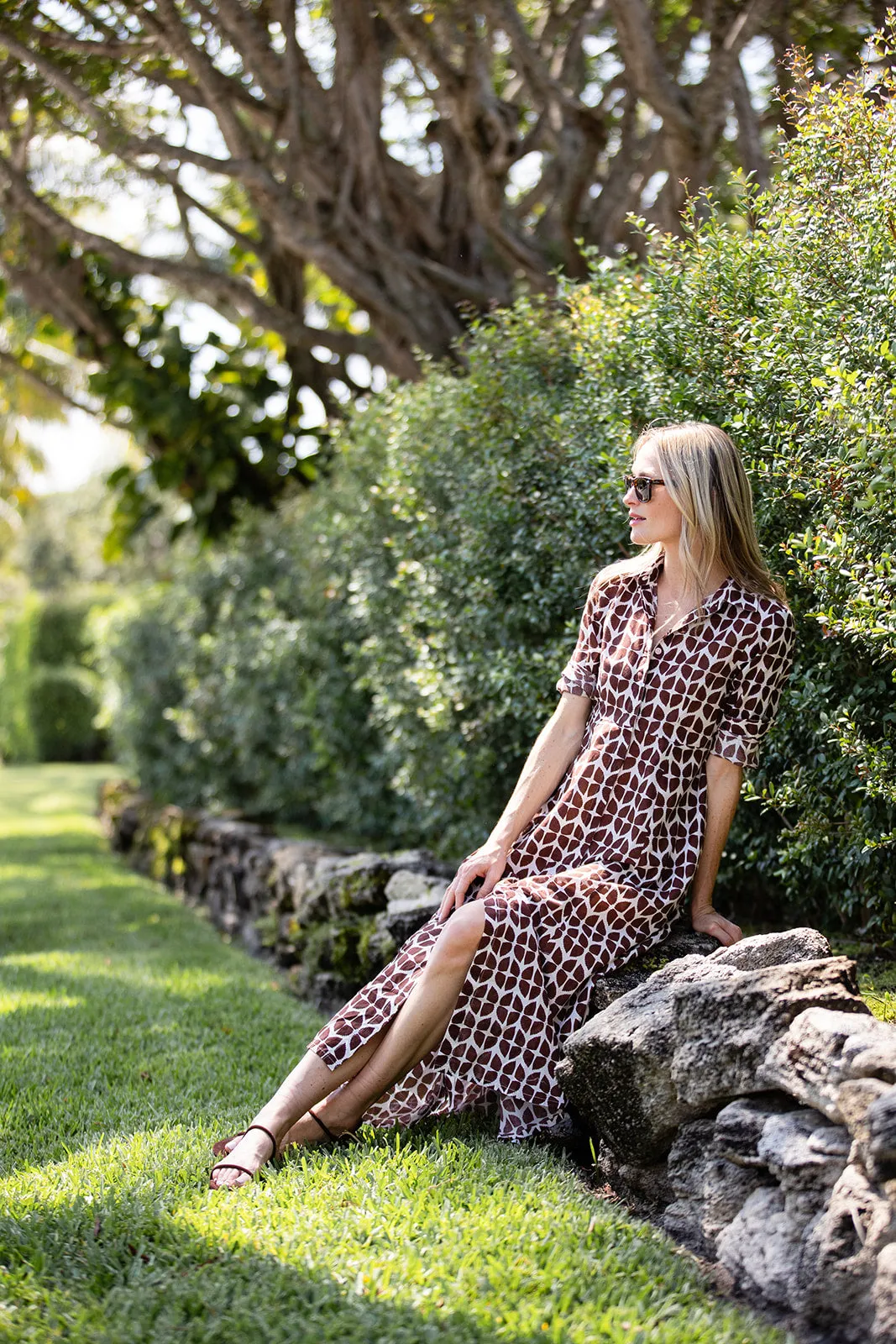 The JA Shirtdress - Coco Santorini Check sold by Julia Amory product image thumbnail 2