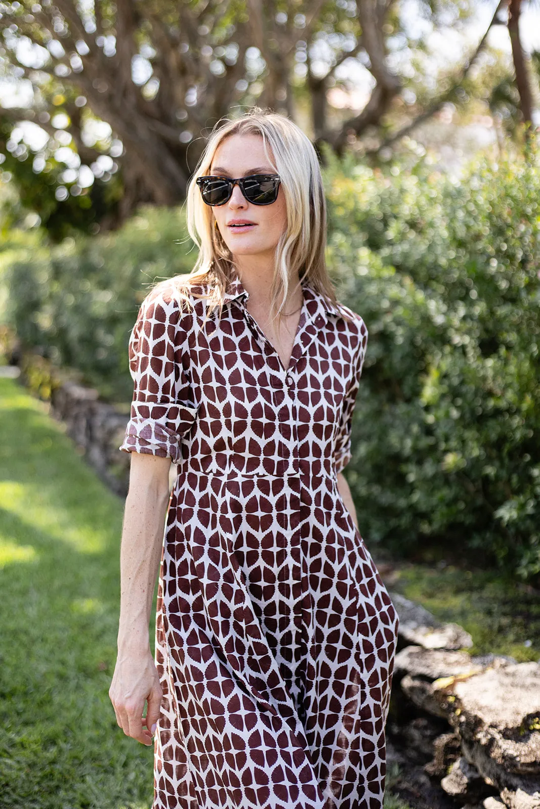 The JA Shirtdress - Coco Santorini Check sold by Julia Amory product image thumbnail 5