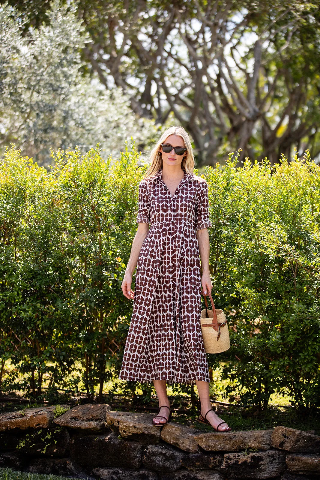 The JA Shirtdress - Coco Santorini Check sold by Julia Amory product image thumbnail 3
