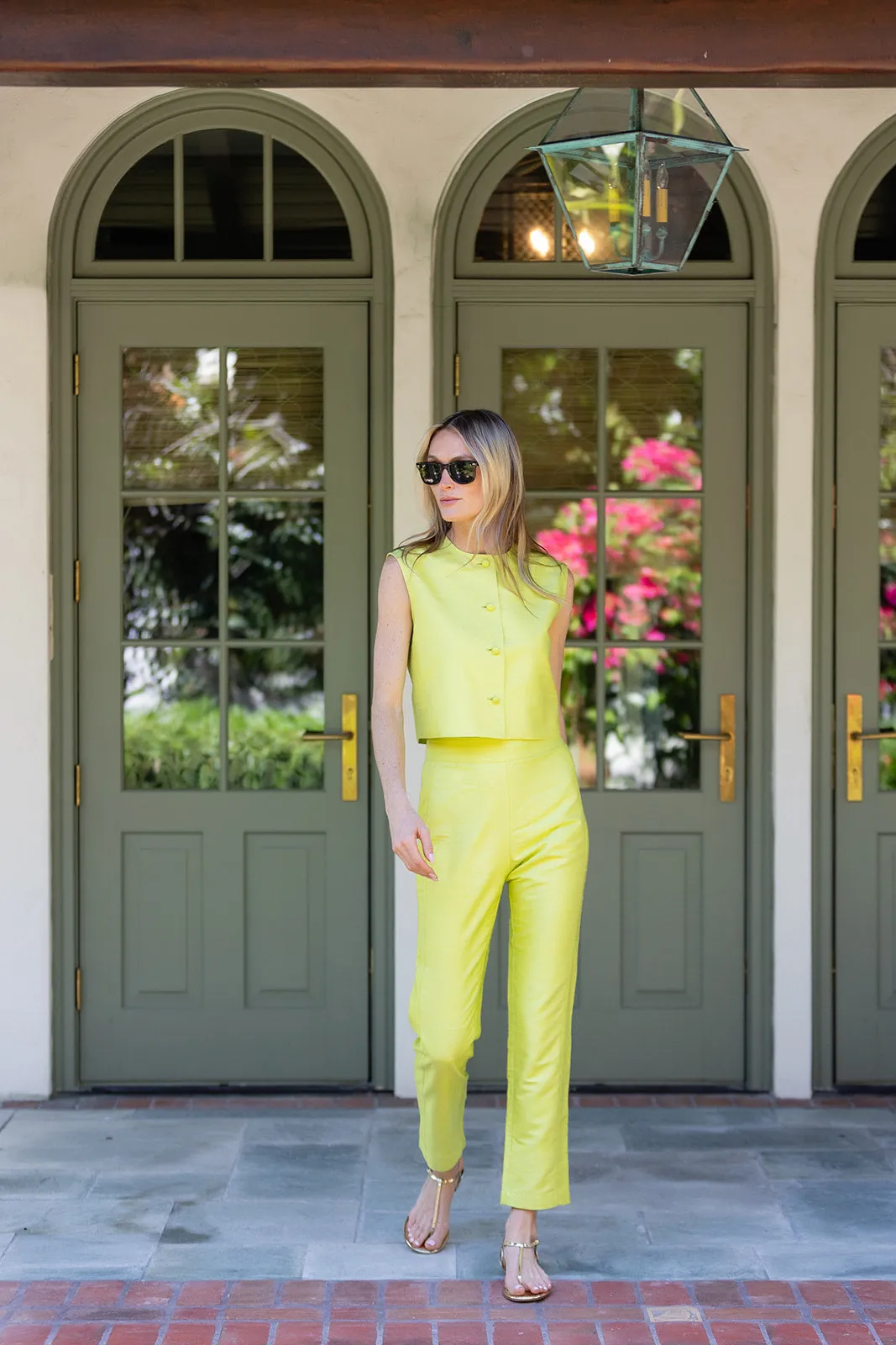 Jackie Pant - Matcha sold by Julia Amory