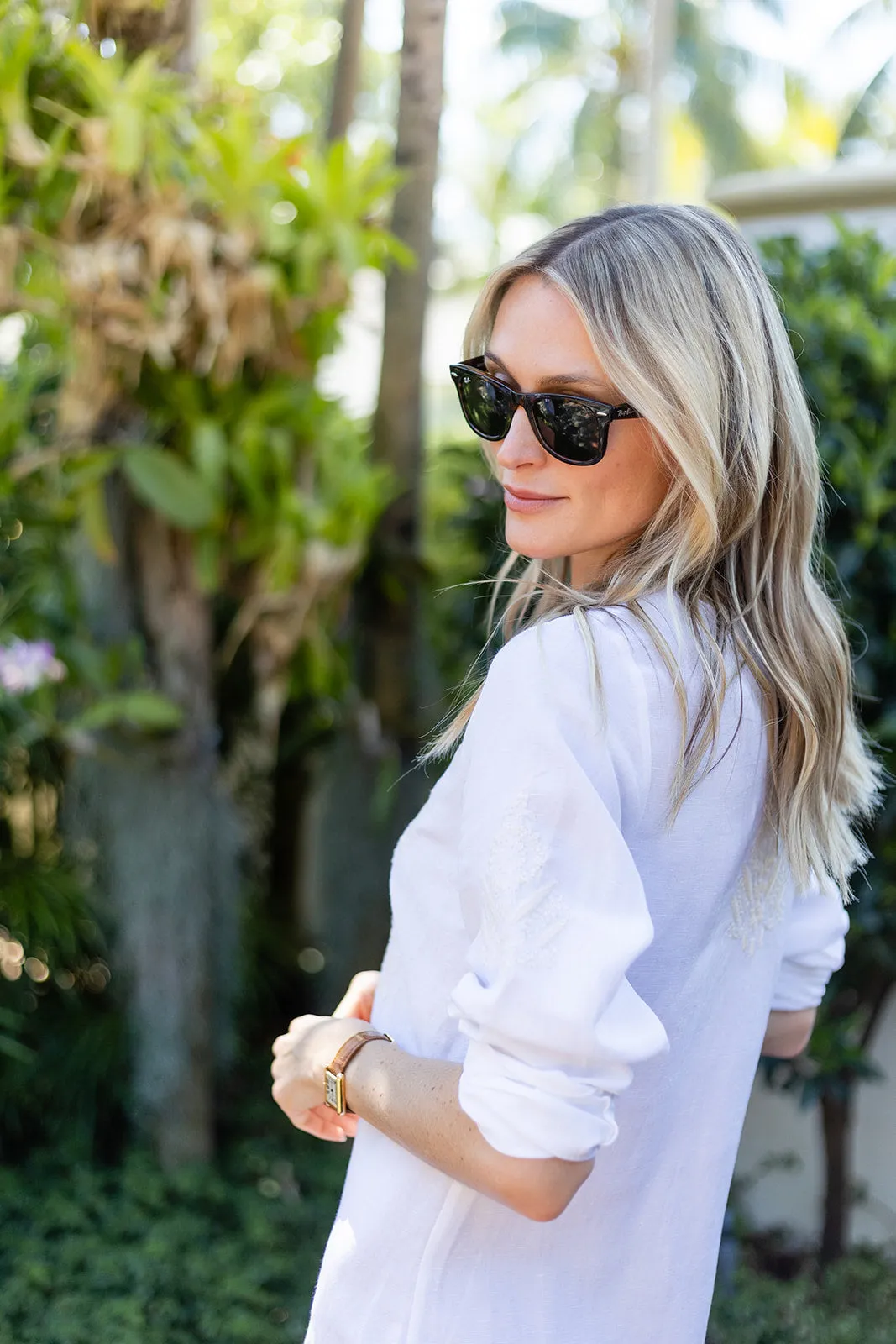 Brigette Dress - Blanc sold by Julia Amory product image thumbnail 4