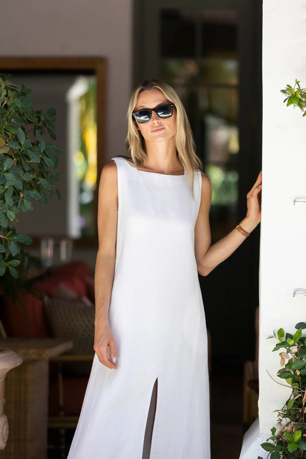 Isabella Dress - Blanc sold by Julia Amory product image thumbnail 2