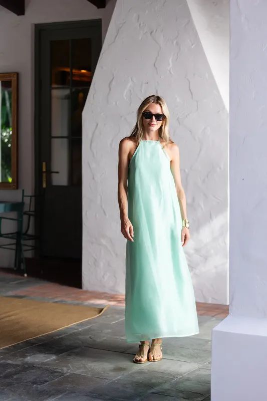 Sarah Dress - Pistachio sold by Julia Amory