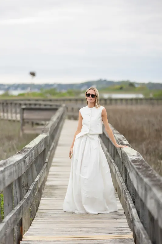 Ball Skirt - Warm White sold by Julia Amory