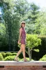 Gidget Mini Skirt - Fleur Kaleidoscope sold by Julia Amory