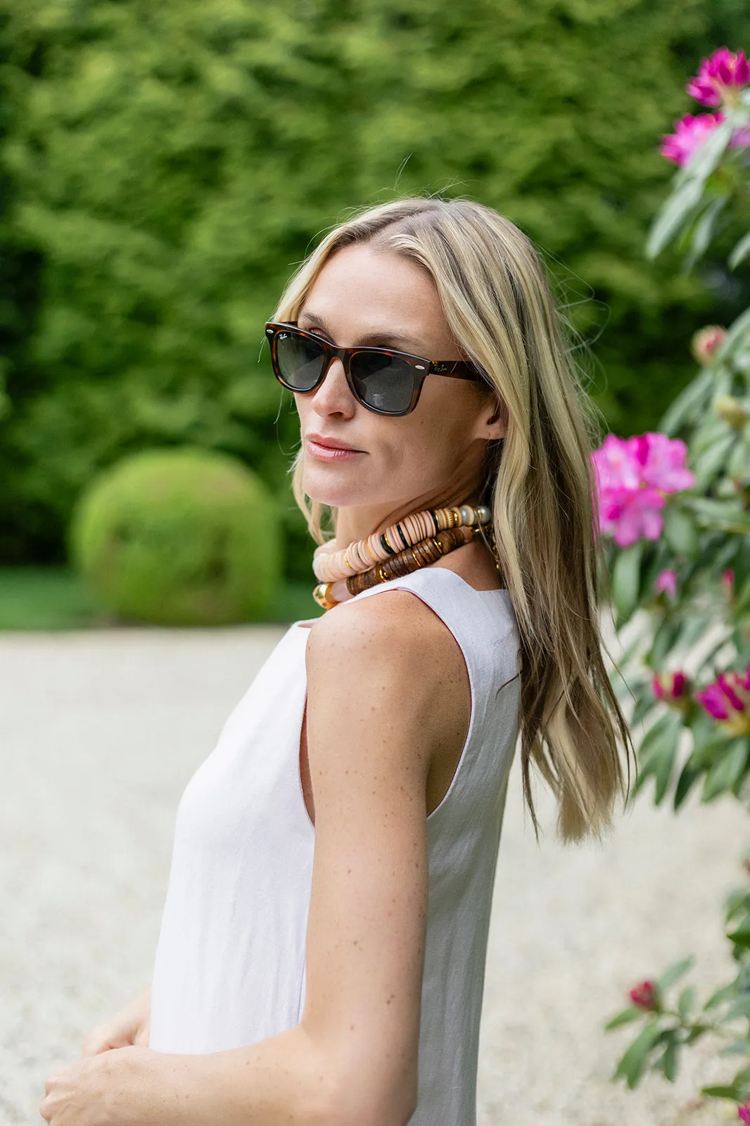 Isabella Dress - Shell sold by Julia Amory product image thumbnail 3