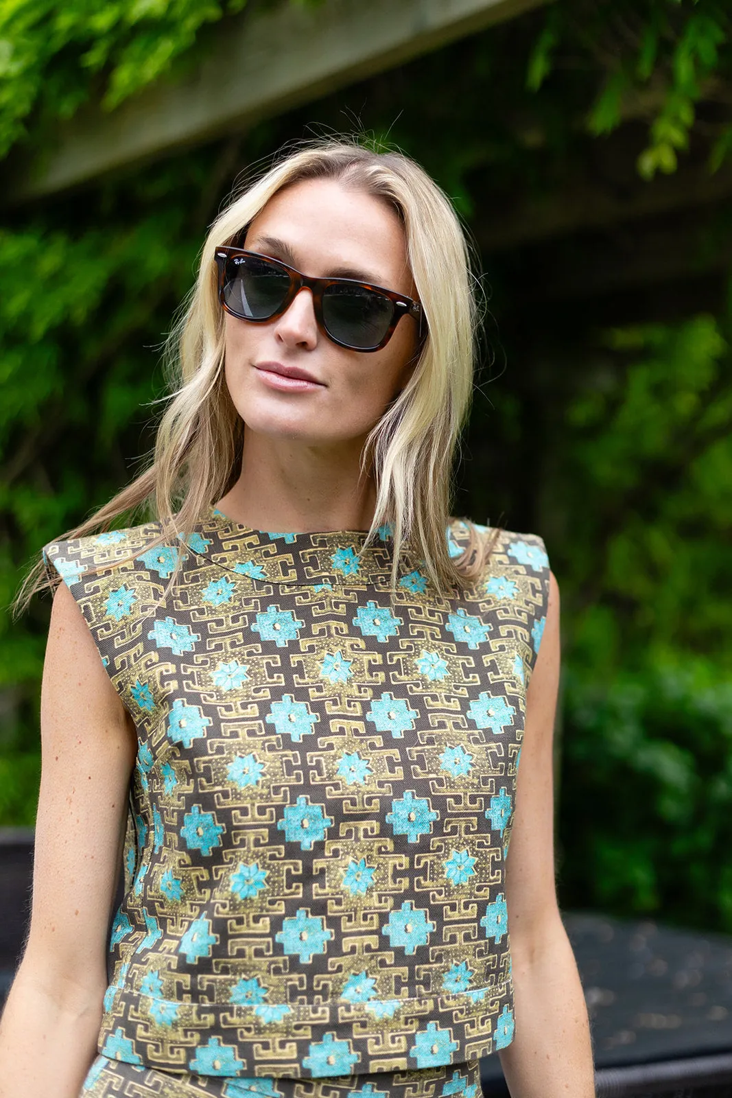 Slim Shell Top - Ecru Sandstone sold by Julia Amory product image thumbnail 2