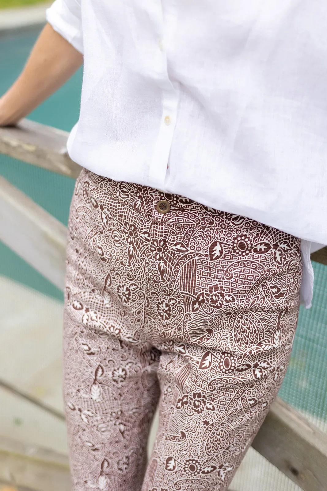 Bell Pant Twill - Coco Marbella sold by Julia Amory product image thumbnail 3