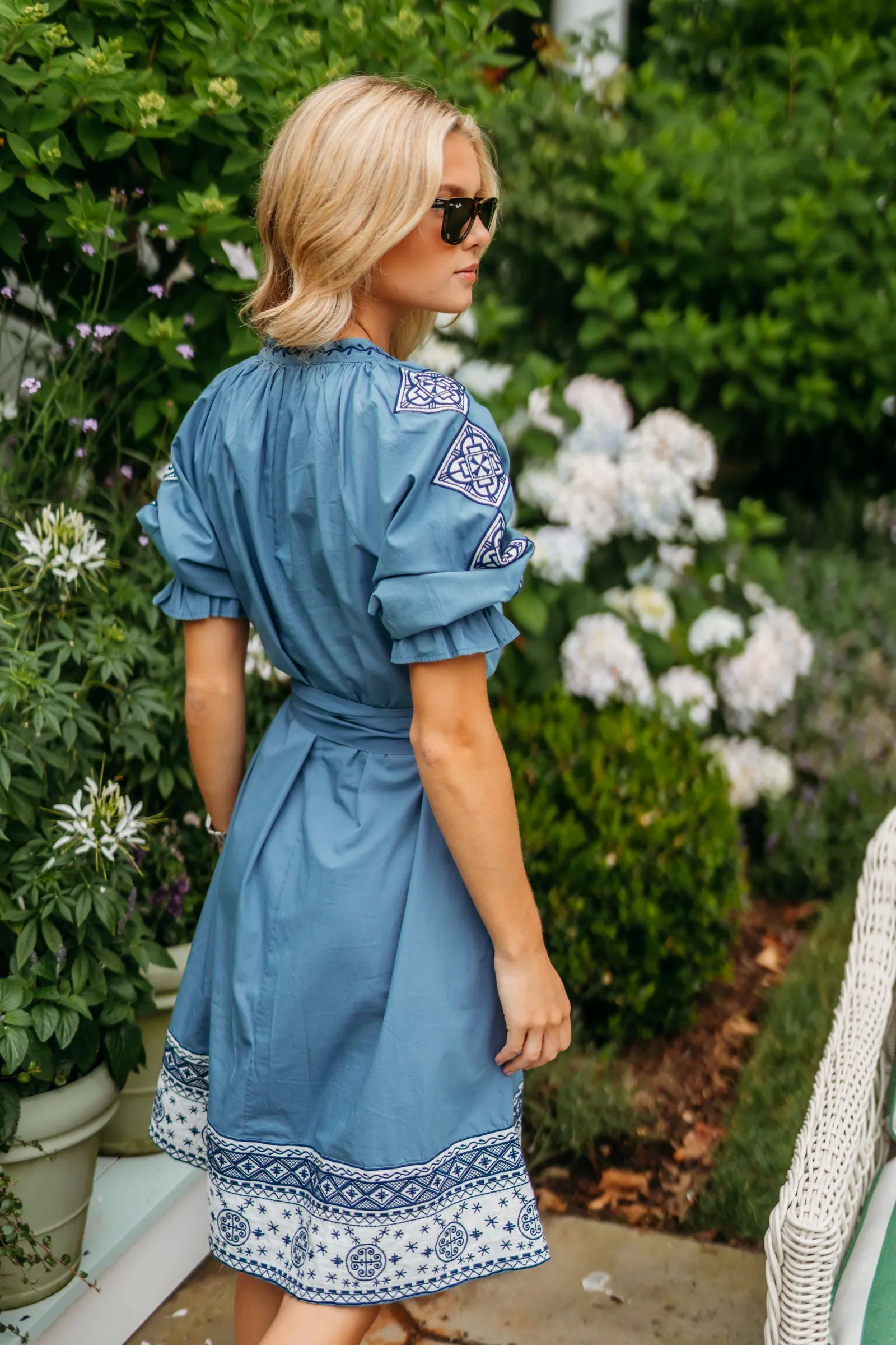 Coatue Mademoiselle - Oxford Blue sold by Julia Amory product image thumbnail 2