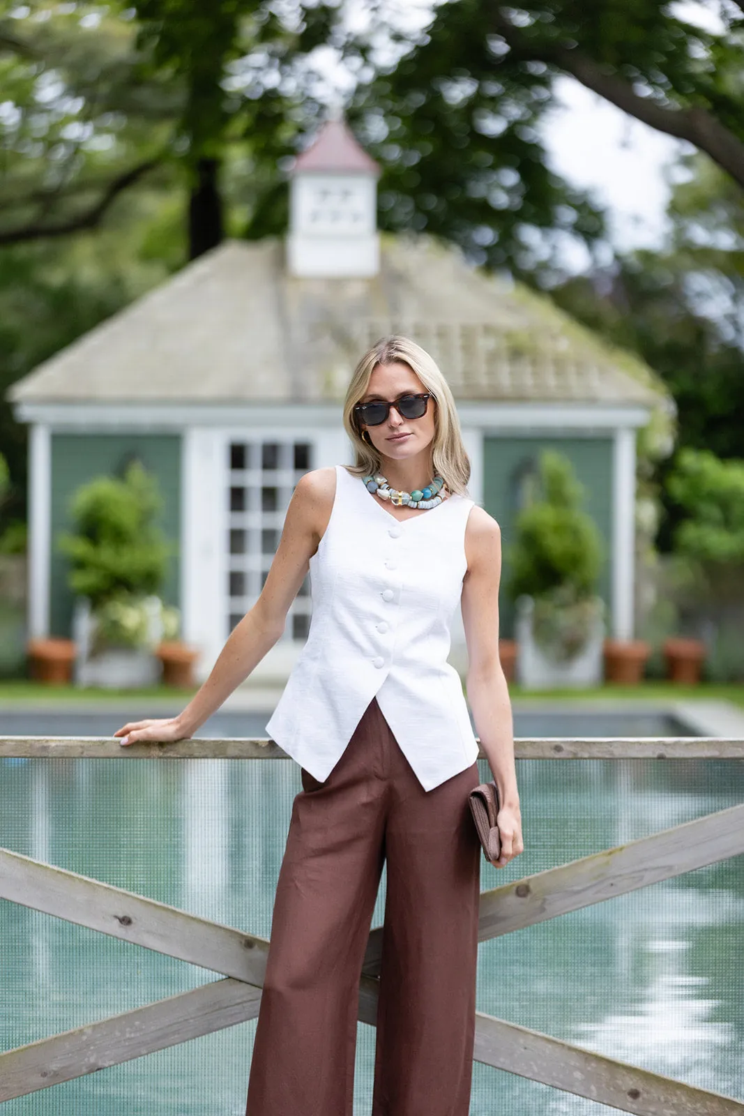 Julia Pant Linen - Coco sold by Julia Amory product image thumbnail 3