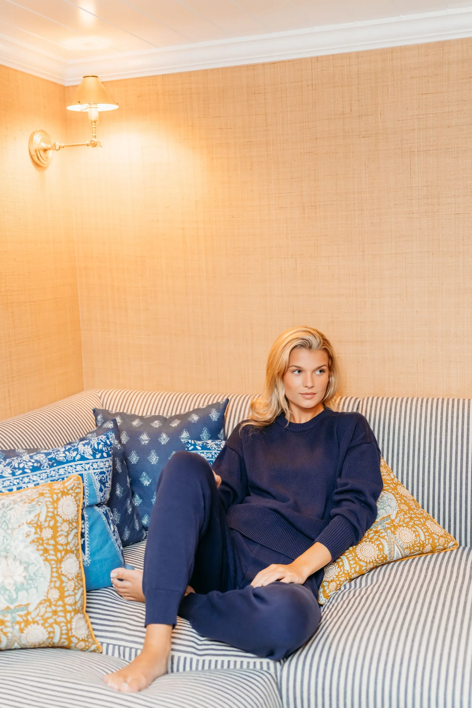 Falmouth Jogger - Peacoat sold by Julia Amory product image thumbnail 3