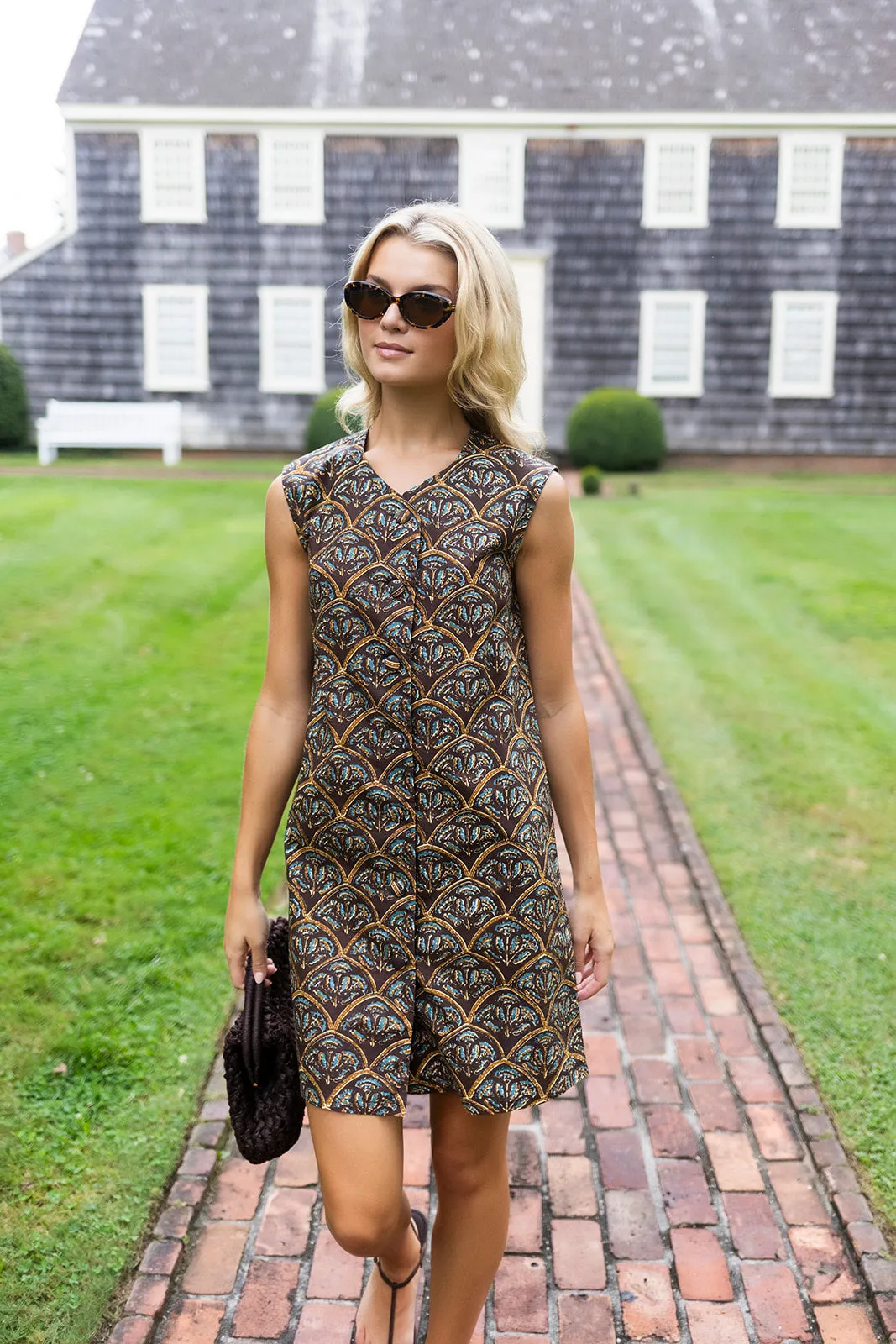 Thea Dress - Coco Seville Scallop sold by Julia Amory product image thumbnail 5