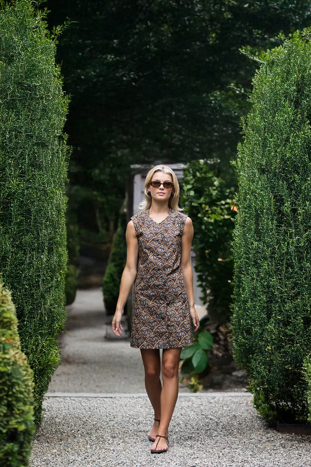 Thea Dress - Coco Seville Scallop sold by Julia Amory product image thumbnail 4