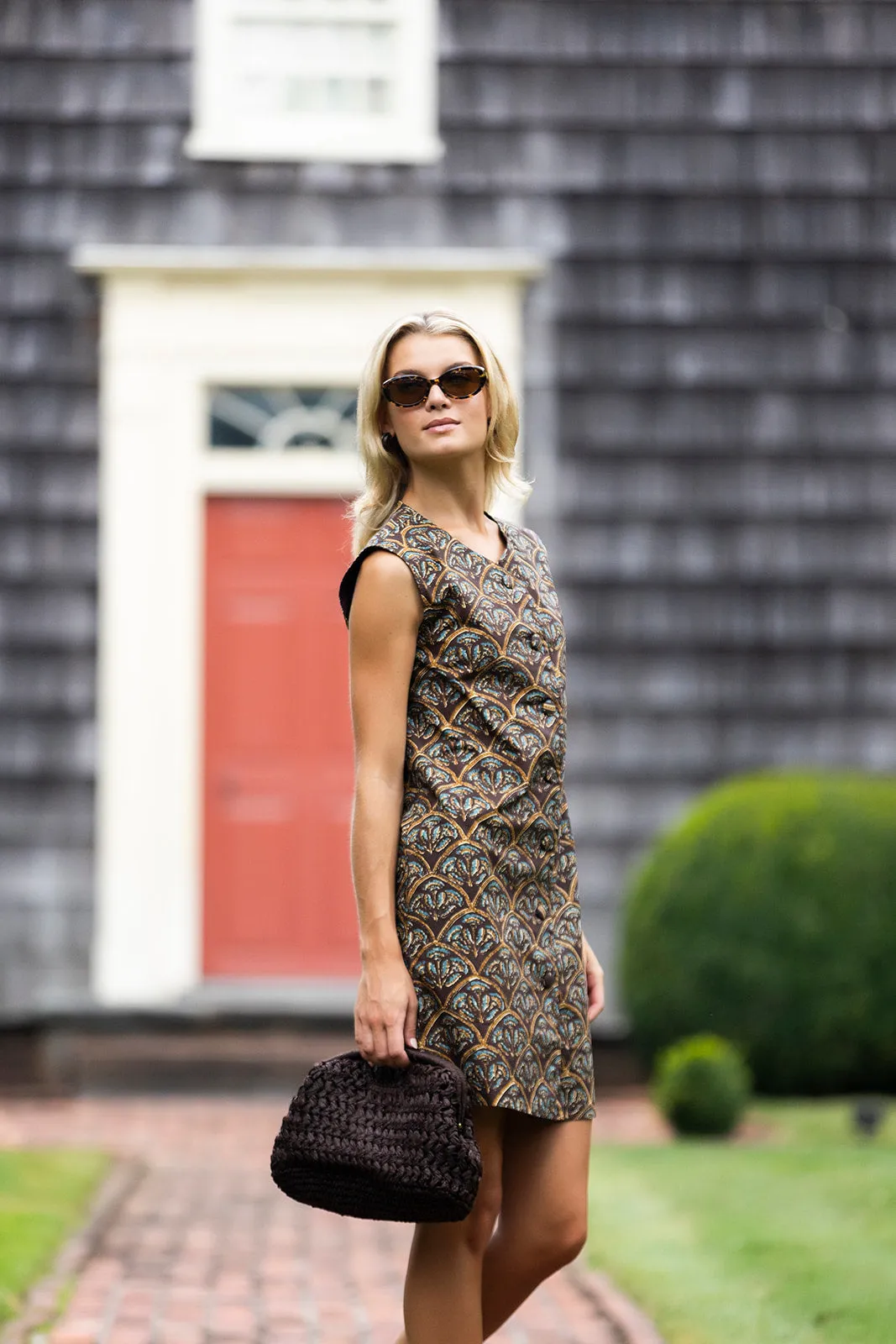 Thea Dress - Coco Seville Scallop sold by Julia Amory product image thumbnail 2