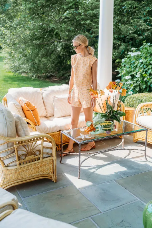 Kelly Short - Saffron Marigold sold by Julia Amory