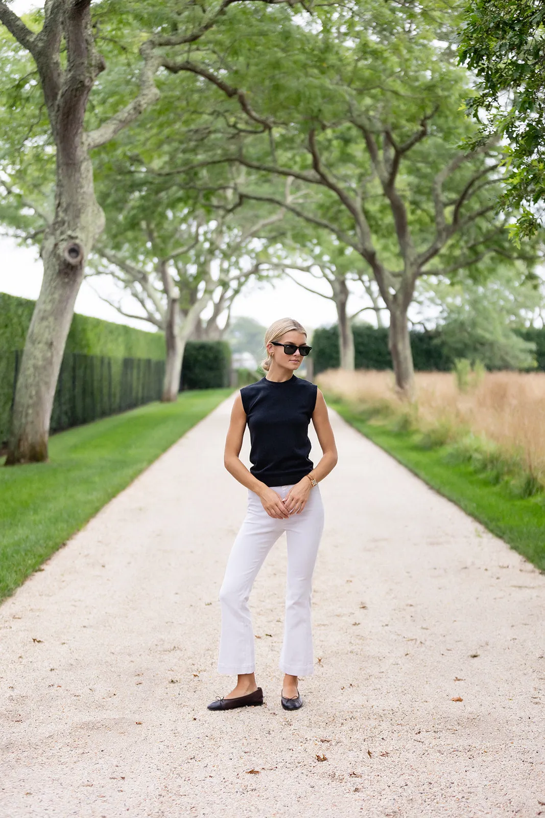 Bell Pant Twill - Egret sold by Julia Amory product image thumbnail 2