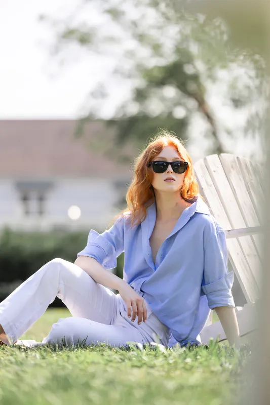 Bell Pant Corduroy - Egret sold by Julia Amory