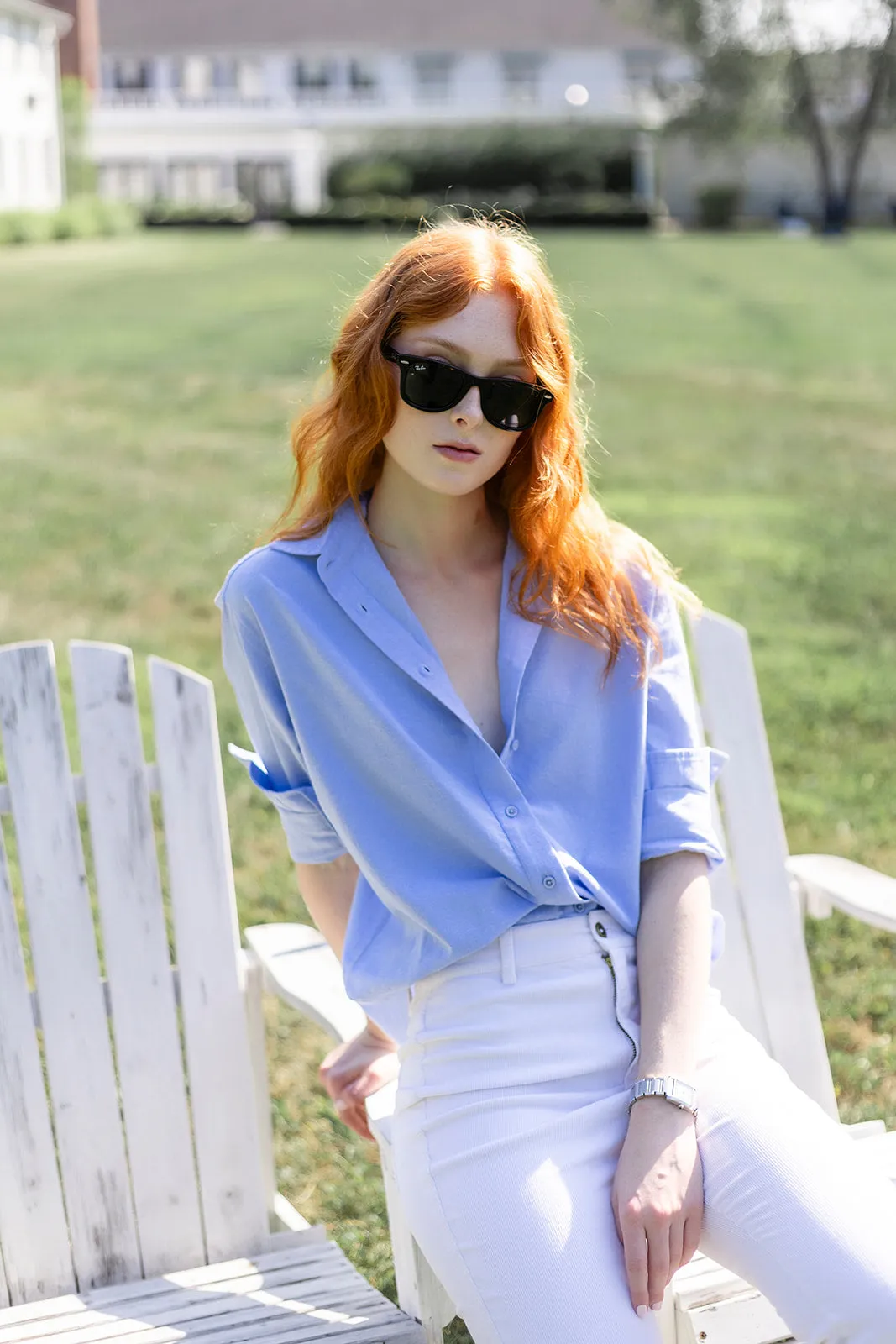 Bell Pant Corduroy - Egret sold by Julia Amory product image thumbnail 5
