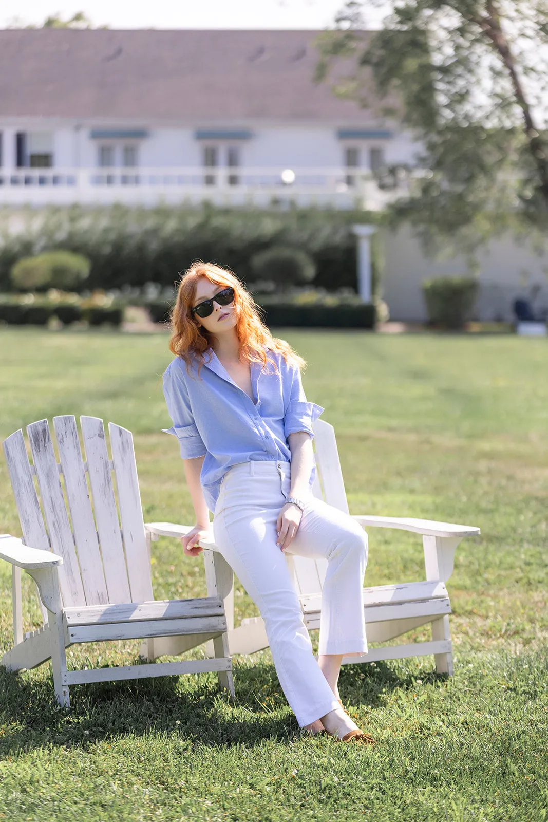 Bell Pant Corduroy - Egret sold by Julia Amory product image thumbnail 3