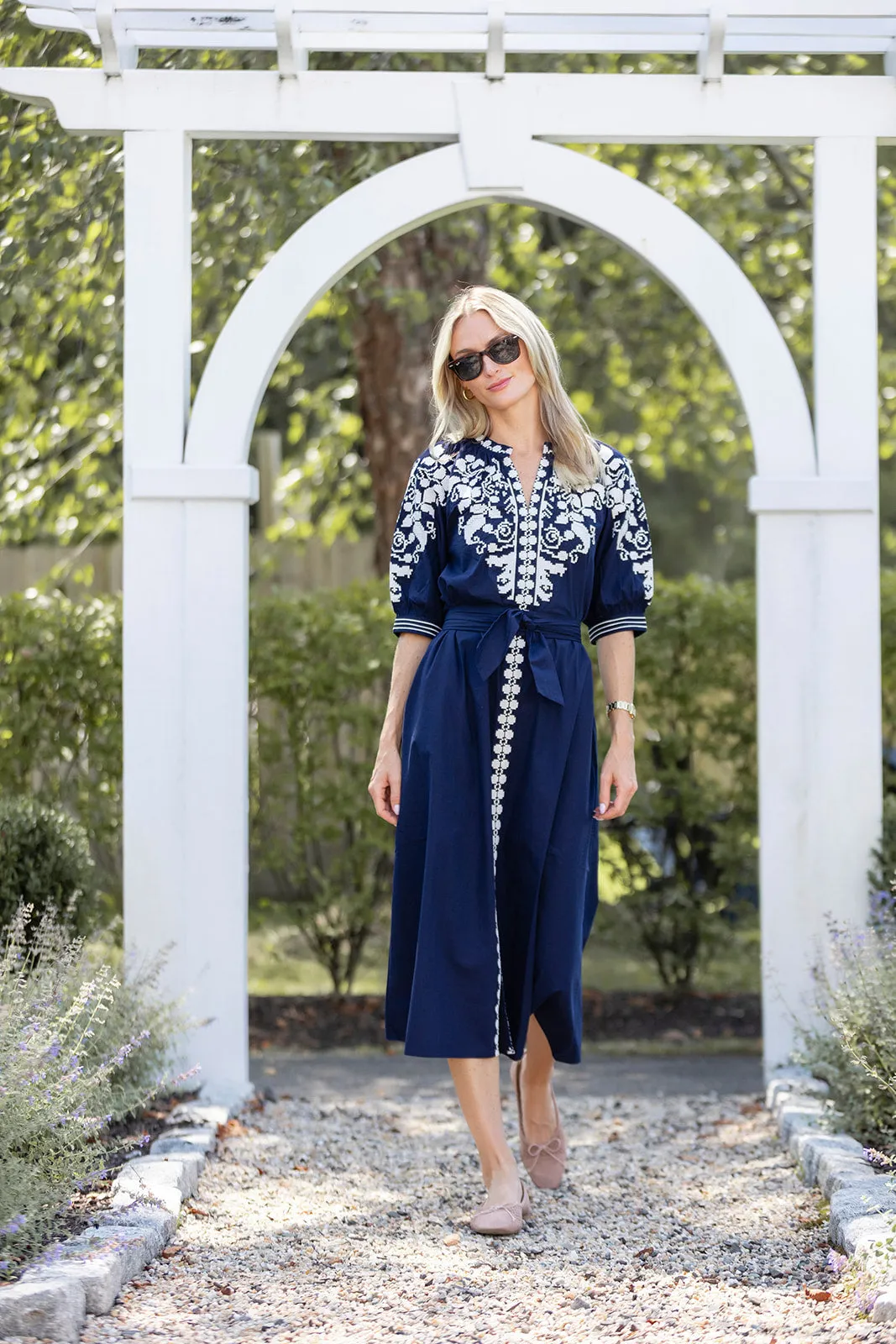 Cordelia Coatue Dress - Peacoat sold by Julia Amory product image thumbnail 4