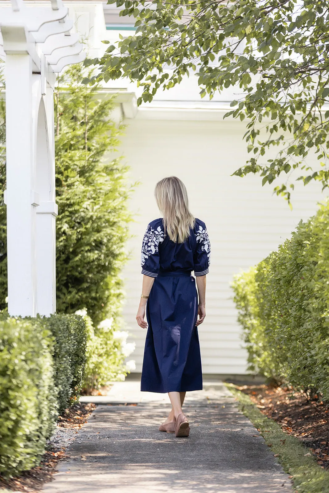 Cordelia Coatue Dress - Peacoat sold by Julia Amory product image thumbnail 5