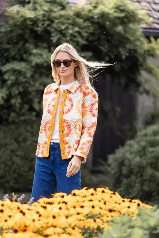 Mackenzie Jacket - Starburst Patchwork sold by Julia Amory