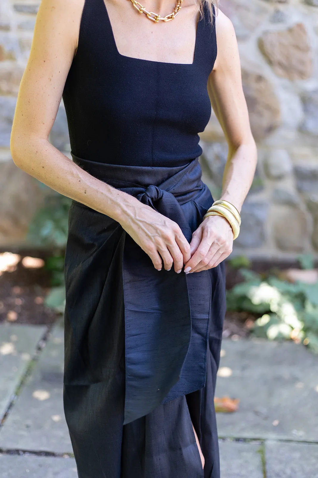 Ellie Tank - Noir sold by Julia Amory product image thumbnail 2