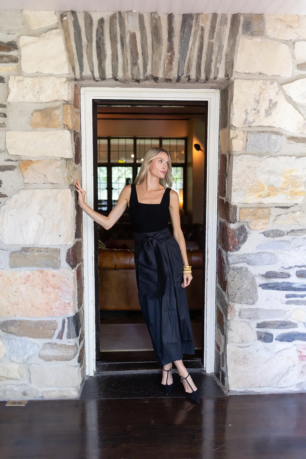 Ellie Tank - Noir sold by Julia Amory product image thumbnail 3