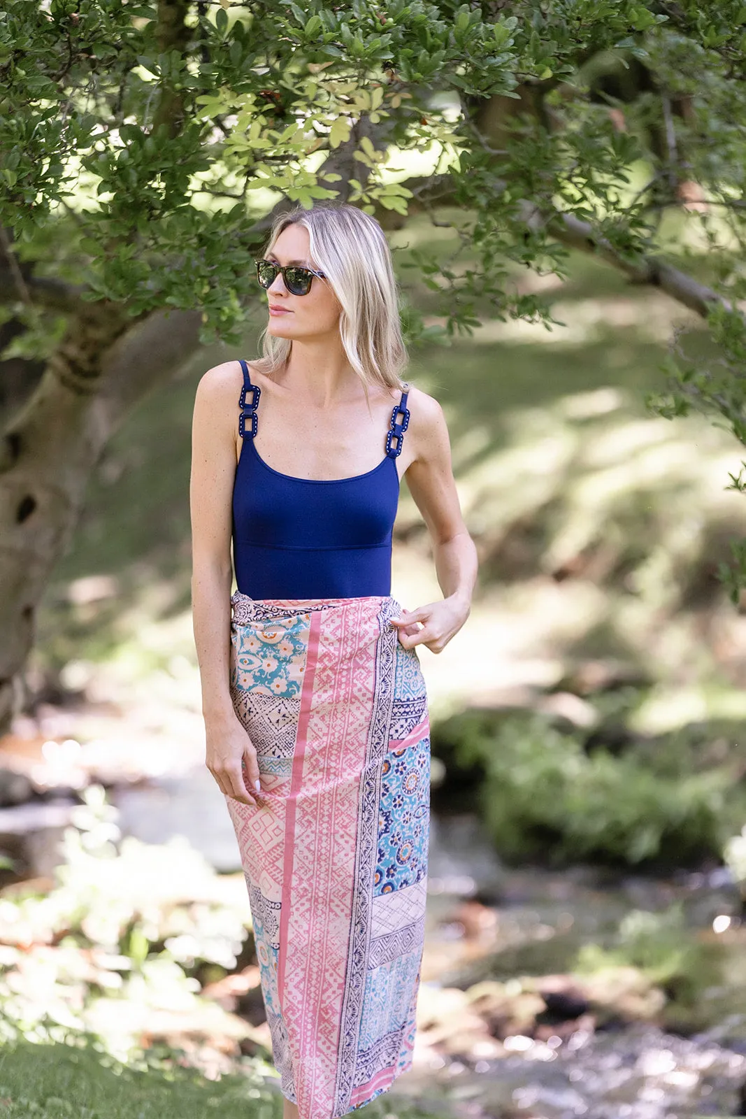 Rose Kilim Patchwork Pareo sold by Julia Amory product image thumbnail 5