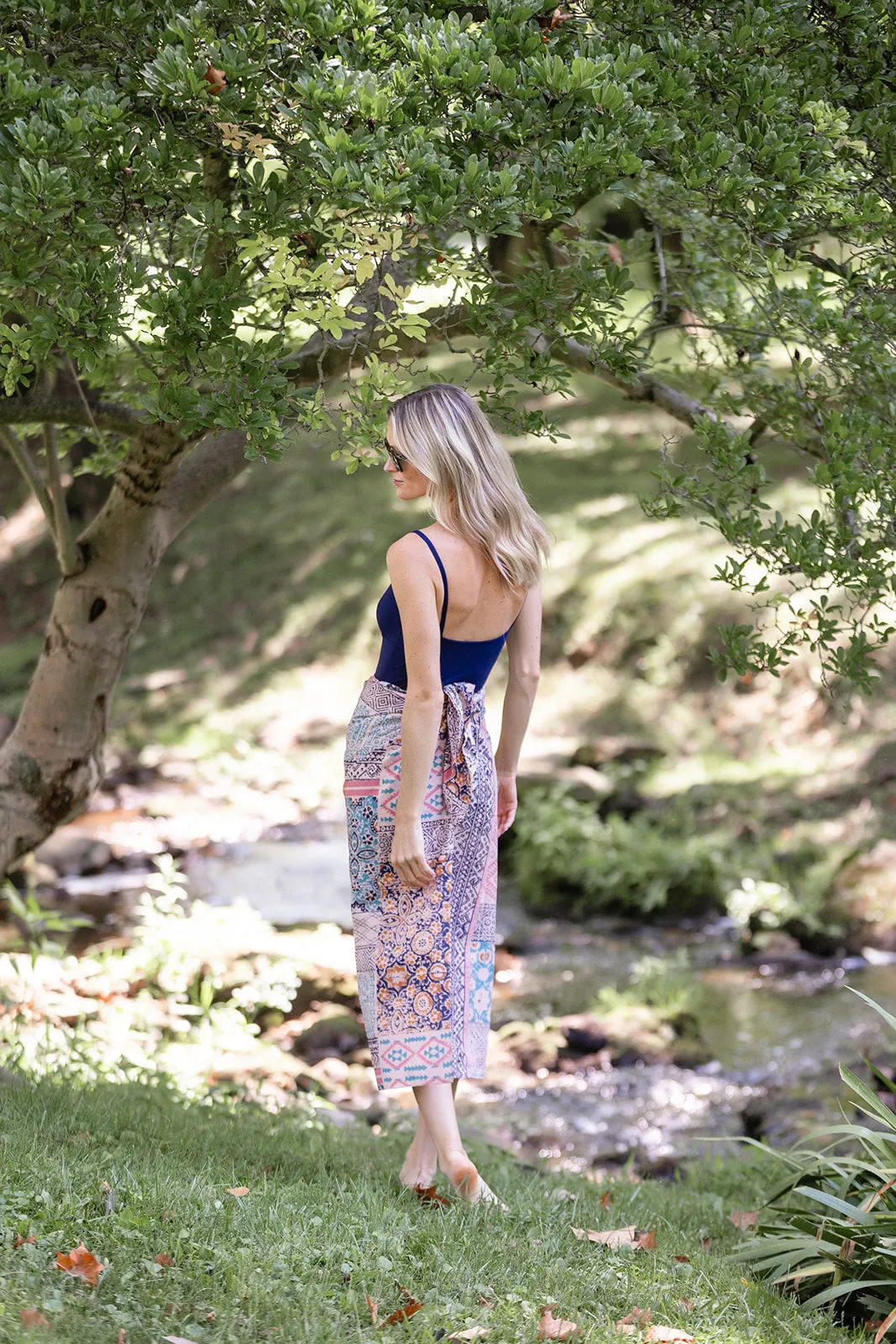 Rose Kilim Patchwork Pareo sold by Julia Amory product image thumbnail 4