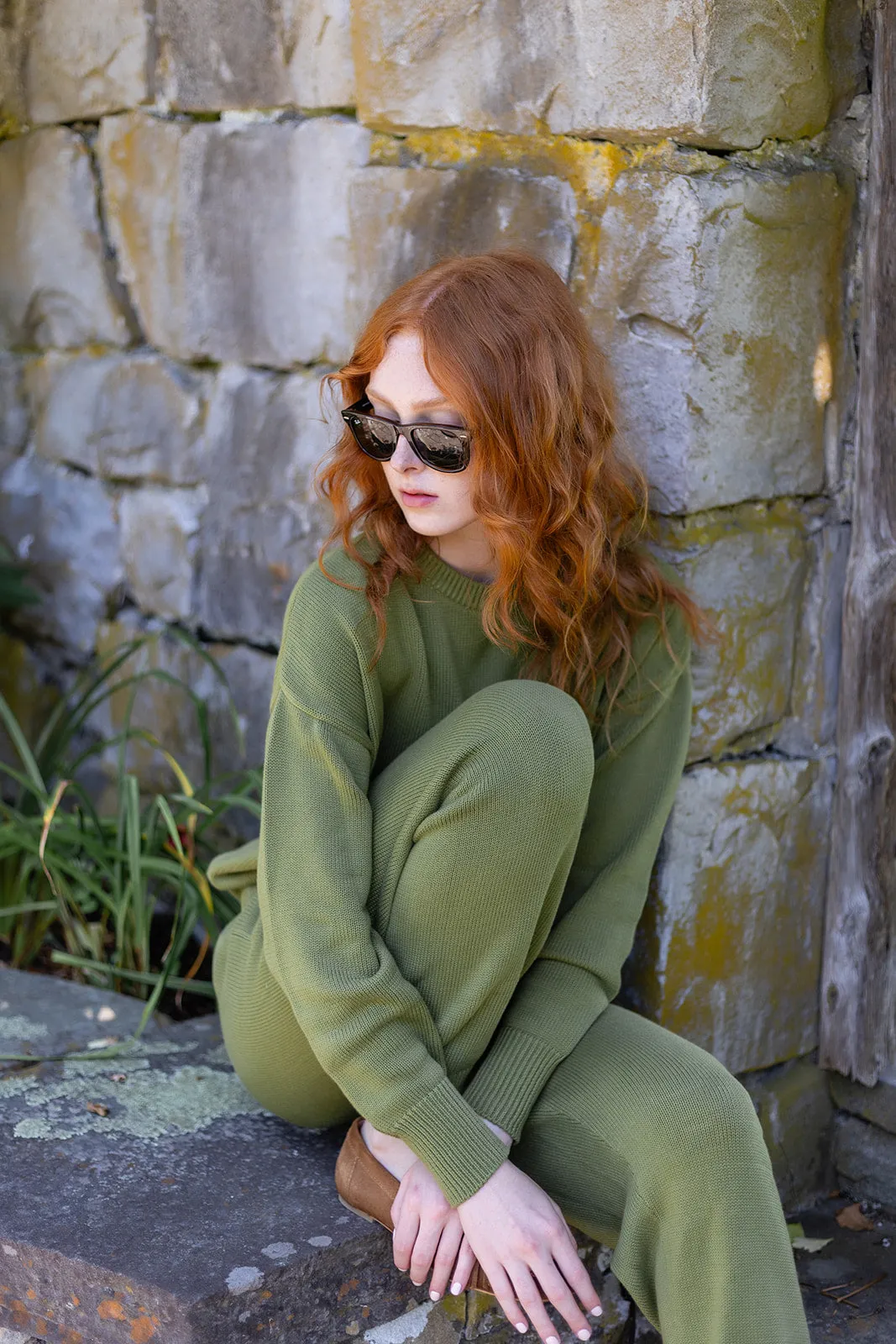 Falmouth Jogger - Moss sold by Julia Amory product image thumbnail 4