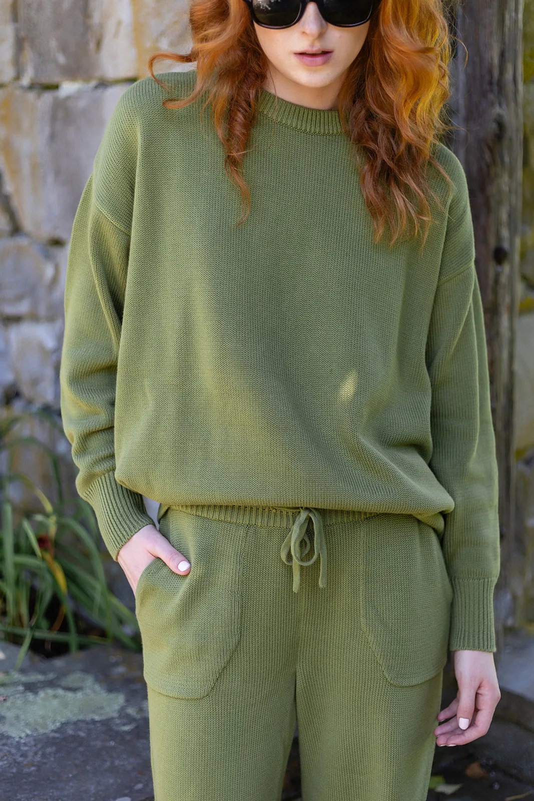 Falmouth Jogger - Moss sold by Julia Amory product image thumbnail 3
