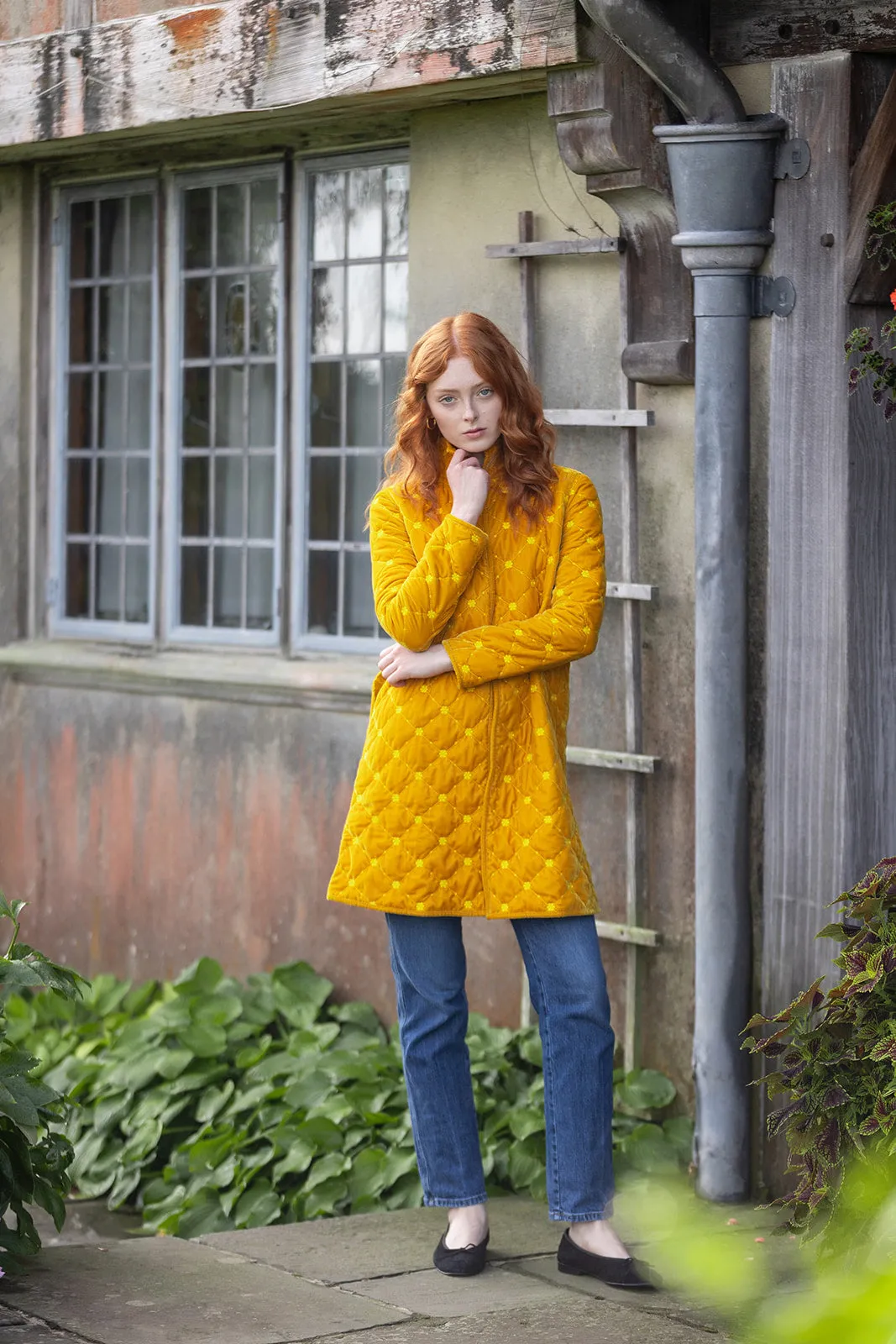 Jackie Coat - Saffron sold by Julia Amory product image thumbnail 5