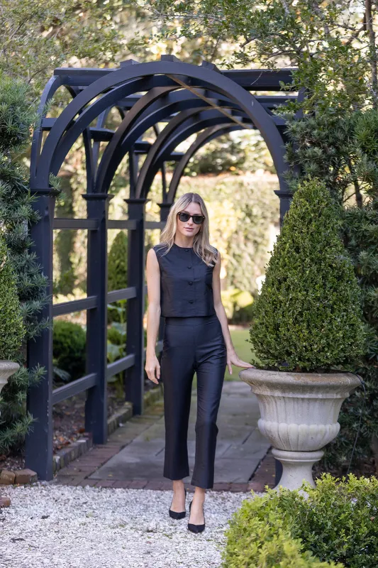 Jackie Pant - Noir sold by Julia Amory