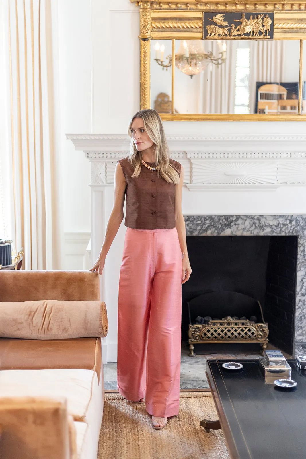 Julia Pant - Dusty Rose sold by Julia Amory product image thumbnail 5