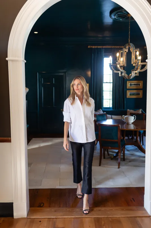 Tuxedo Shirt - Blanc sold by Julia Amory