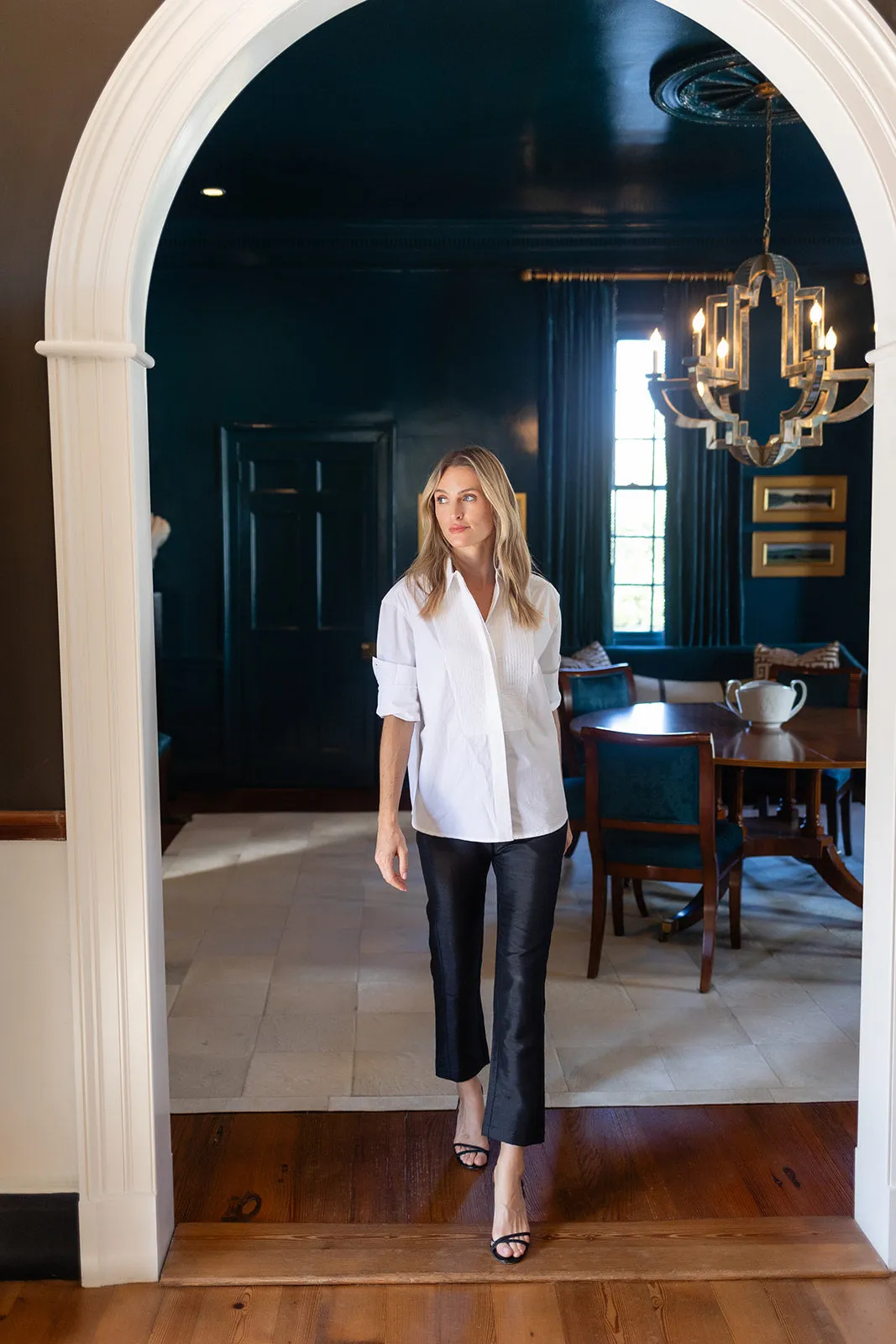 Tuxedo Shirt - Blanc sold by Julia Amory