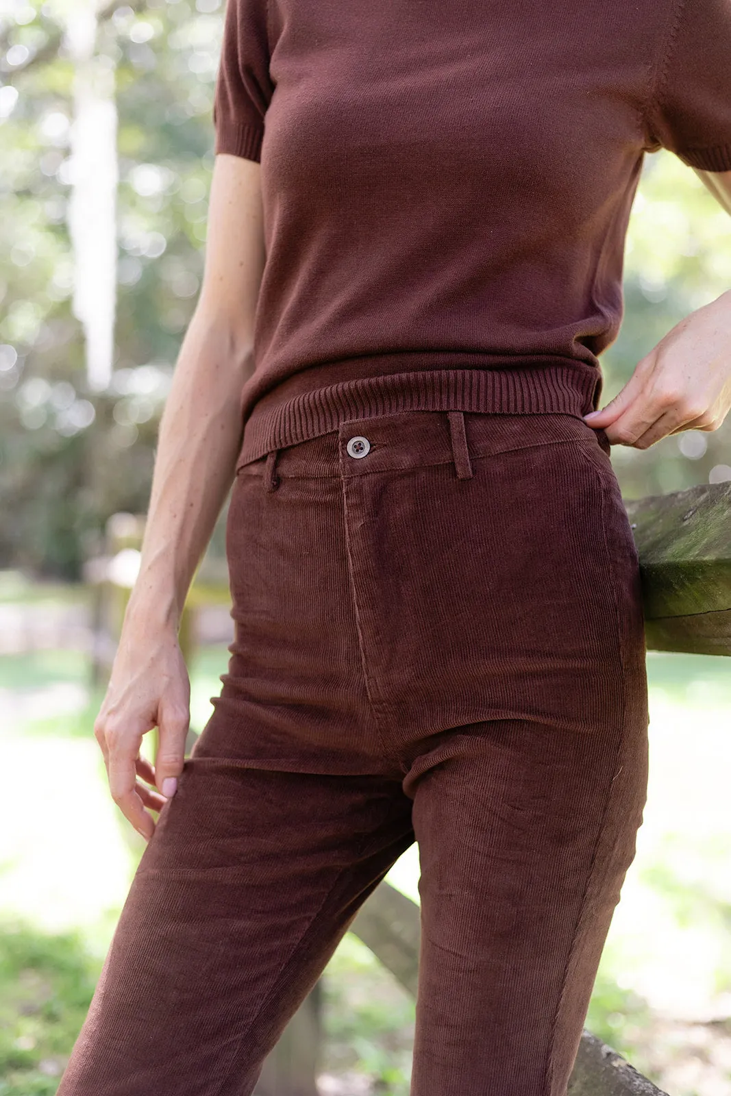 Bell Pant Corduroy - Coco sold by Julia Amory product image thumbnail 3