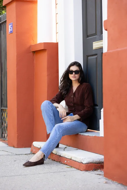 Colette Jacket Corduroy - Coco sold by Julia Amory