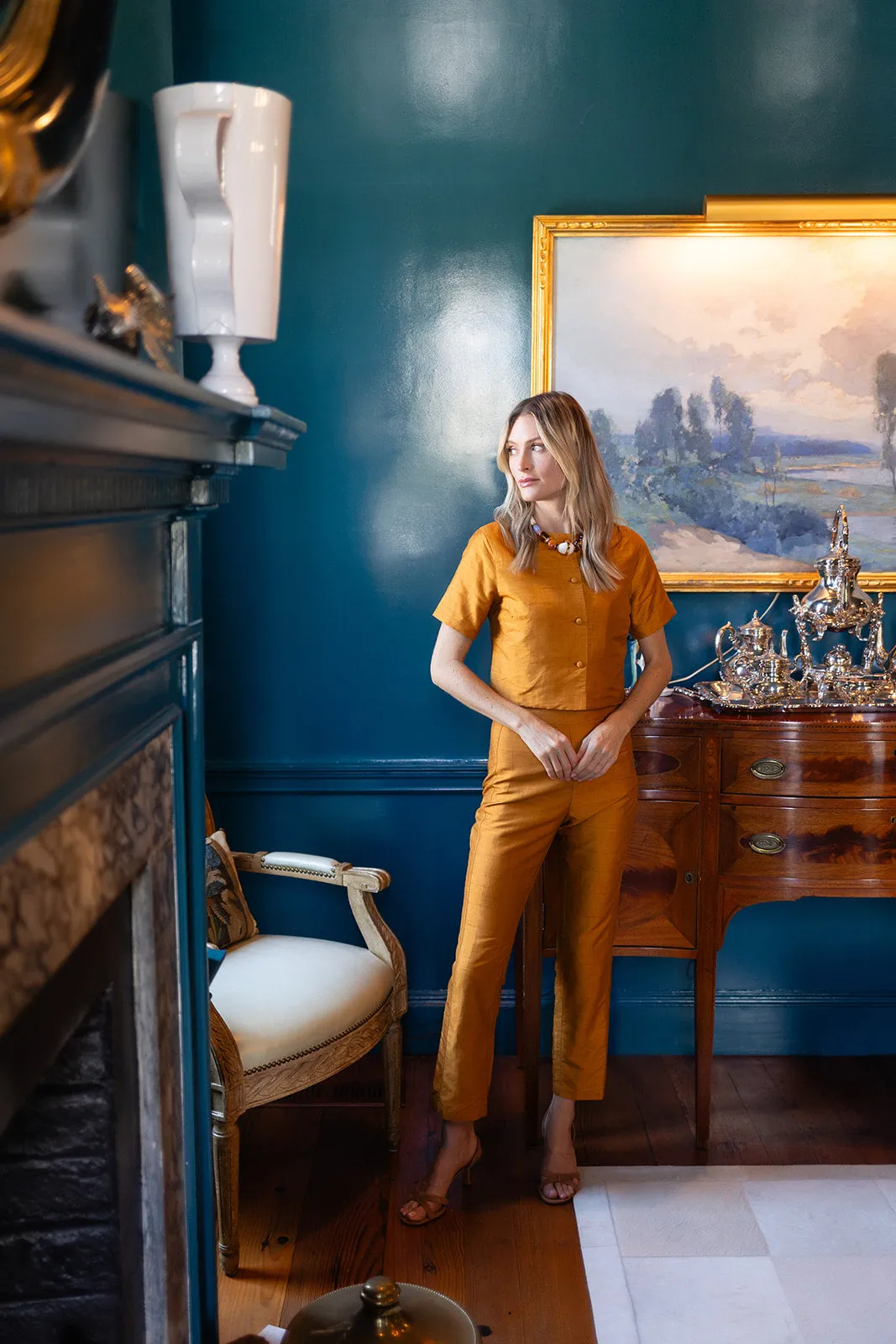 Sophie Top - Tobacco sold by Julia Amory product image thumbnail 5