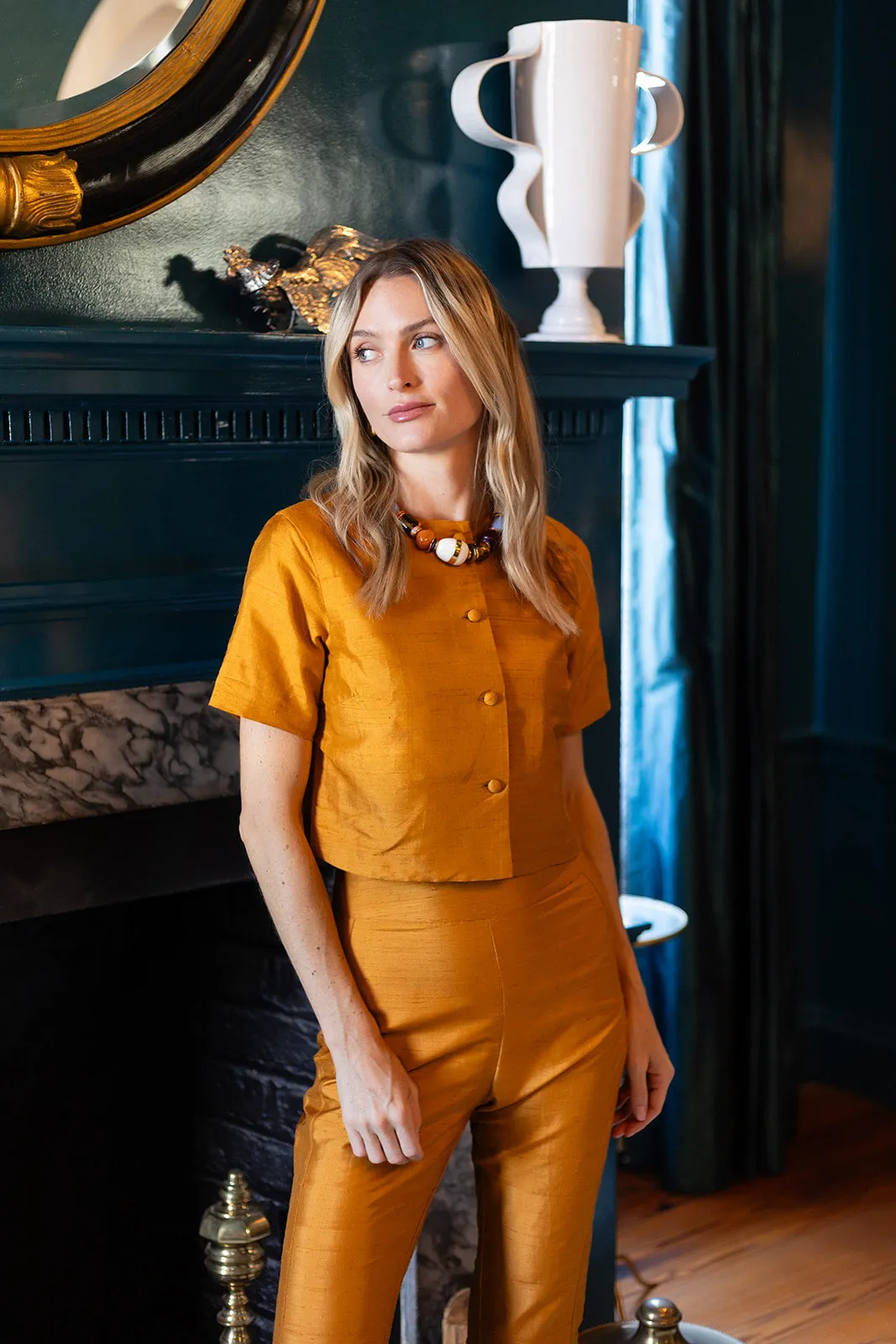 Sophie Top - Tobacco sold by Julia Amory