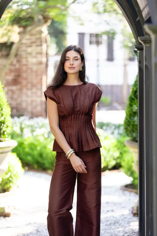 Ava Top - Coco sold by Julia Amory