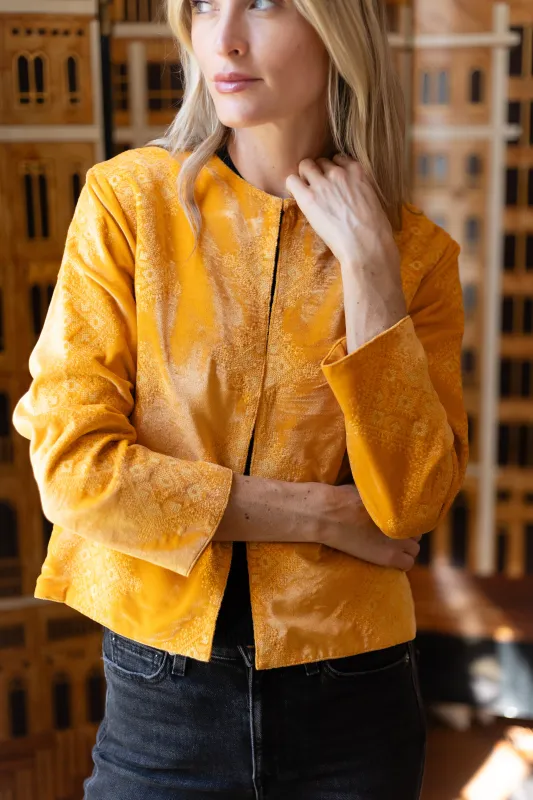 Jam Jacket - Saffron sold by Julia Amory