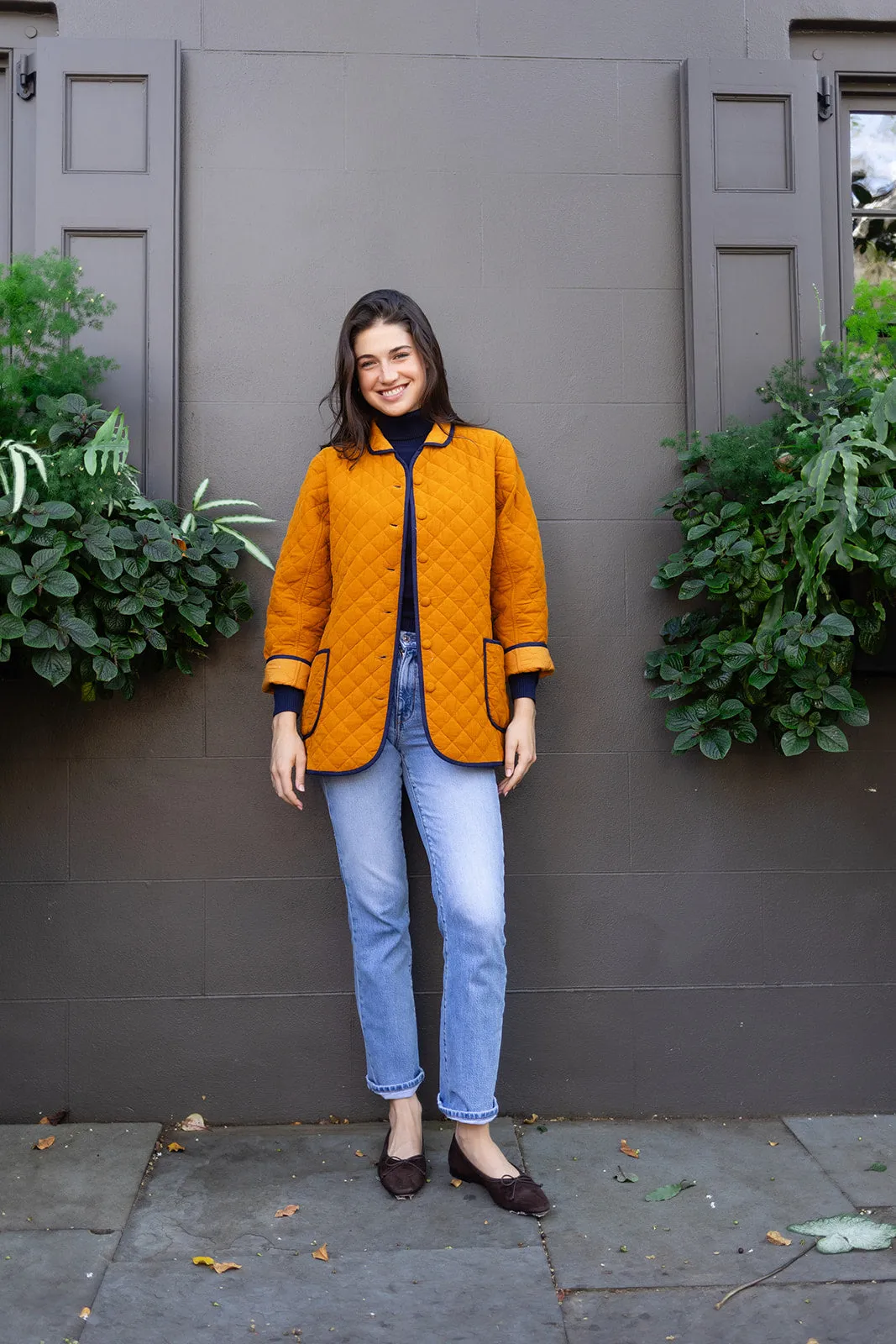 Oversized Dakota Jacket Corduroy - Tobacco sold by Julia Amory product image thumbnail 3