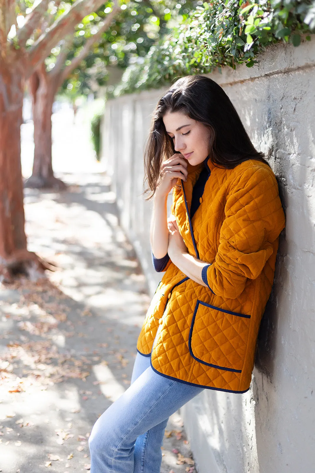 Oversized Dakota Jacket Corduroy - Tobacco sold by Julia Amory product image thumbnail 2