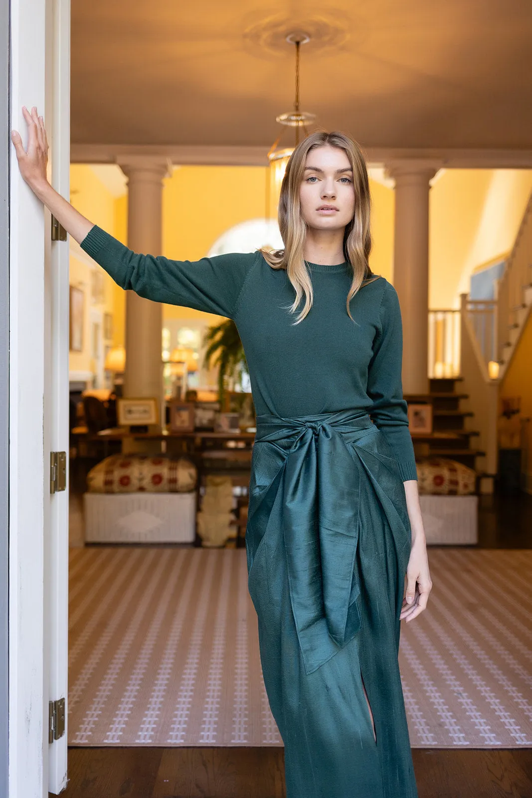 Bacall Sweater - Balsam sold by Julia Amory product image thumbnail 2