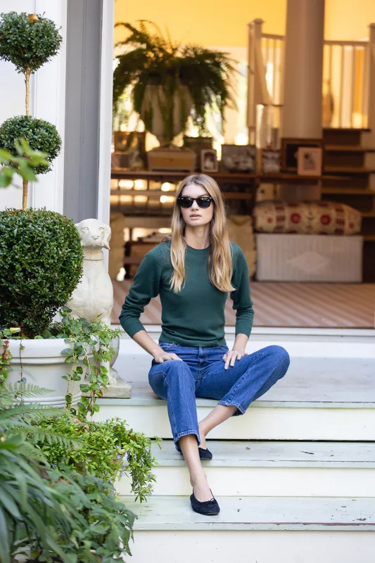 Bacall Sweater - Balsam sold by Julia Amory